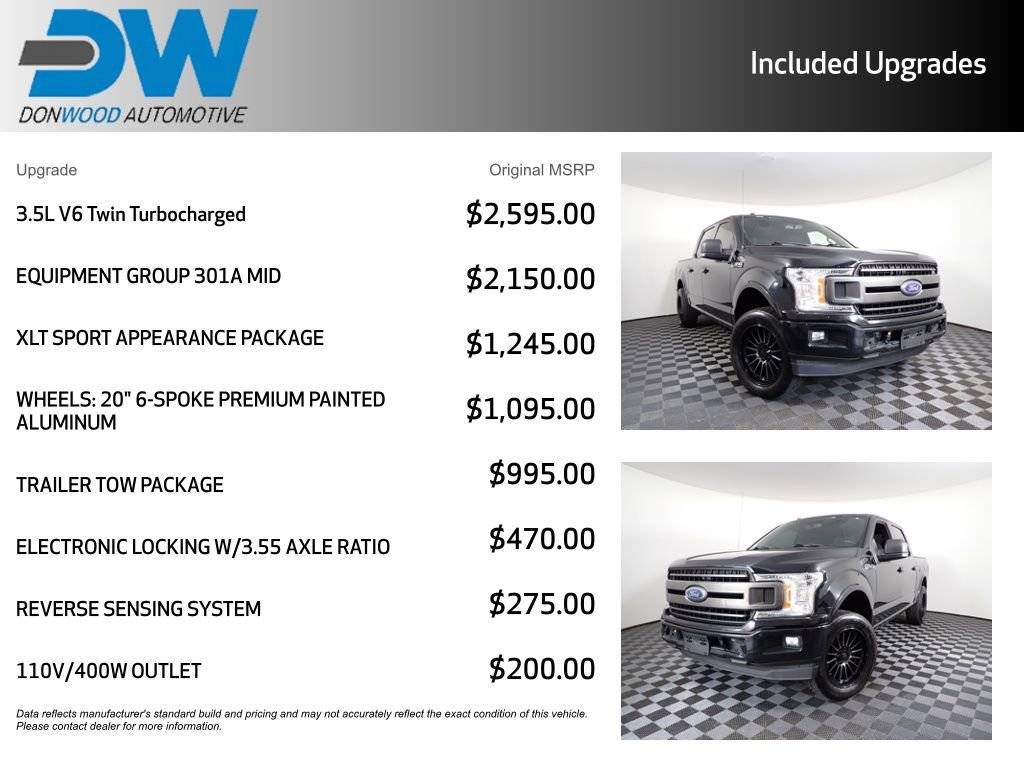 Used 2018 Ford F150 XLT w/ Equipment Group 301A Mid image 6