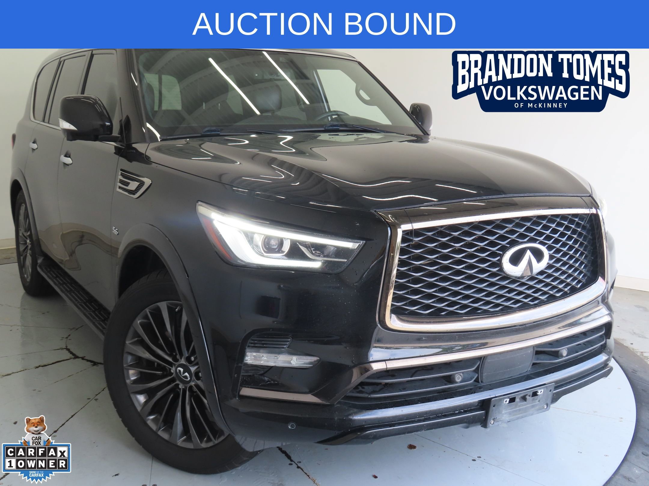 Used 2020 INFINITI QX80 Luxe w/ Edition 30 Package RWD image 1
