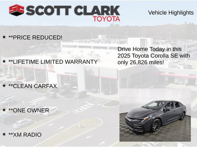 Used 2025 Toyota Corolla SE FWD image 12