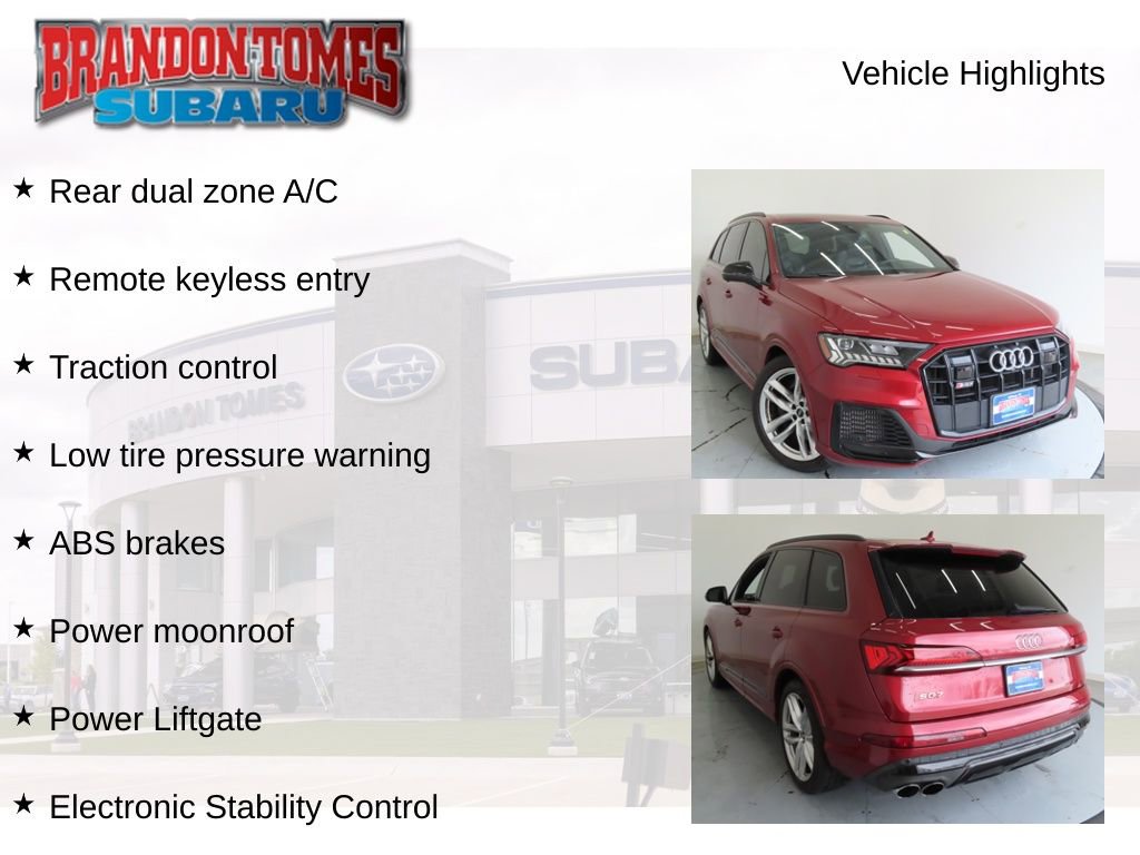 Used 2020 Audi SQ7 Premium Plus w/ SQ7 Black Optic Package image 7