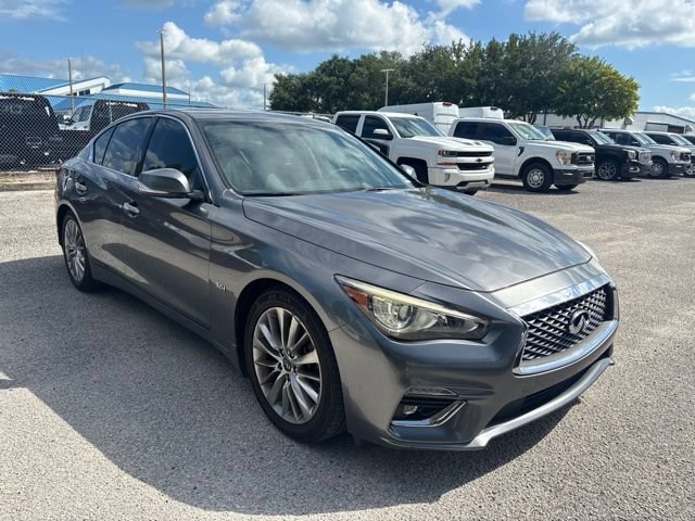 Used 2019 INFINITI Q50 Luxe w/ Essential Package (3.0T Luxe) RWD image 3
