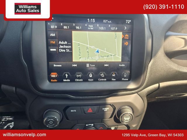 Used 2019 Jeep Renegade Limited w/ UConnect 8.4 Nav Group AWD/4WD image 17