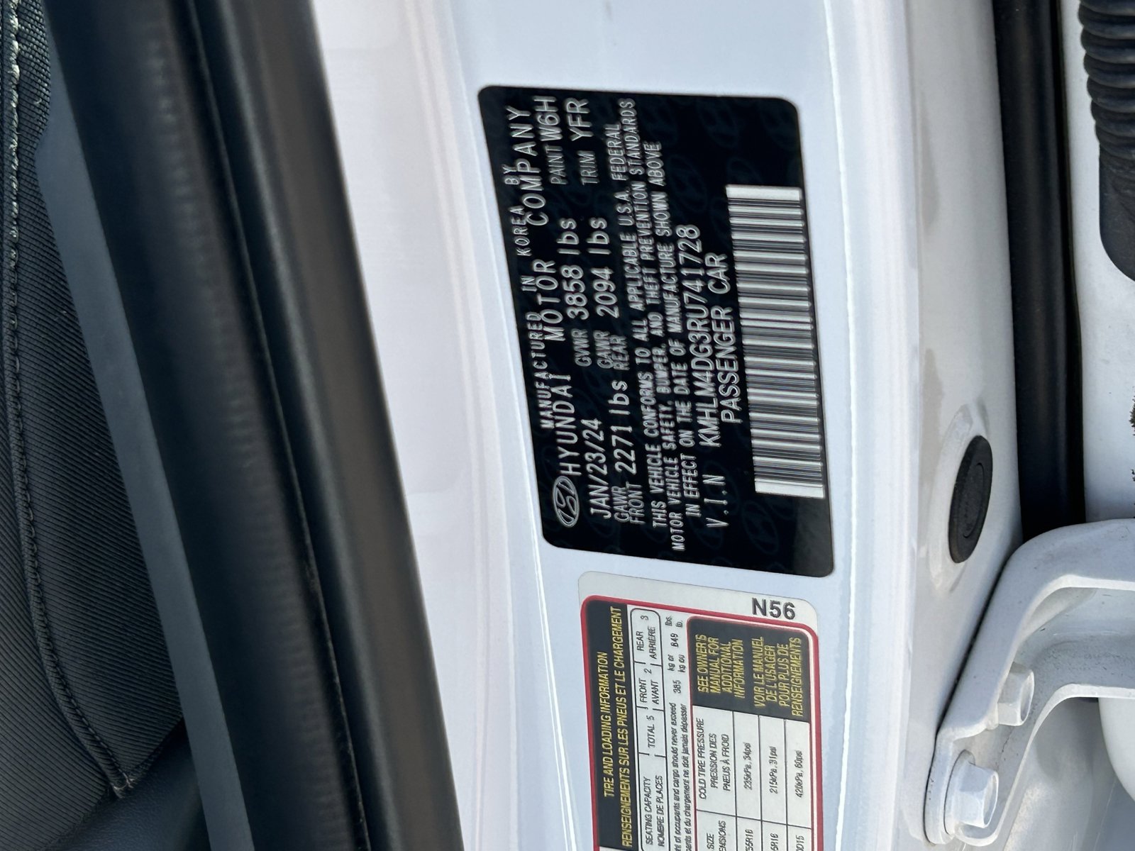 Used 2024 Hyundai Elantra SEL FWD image 33