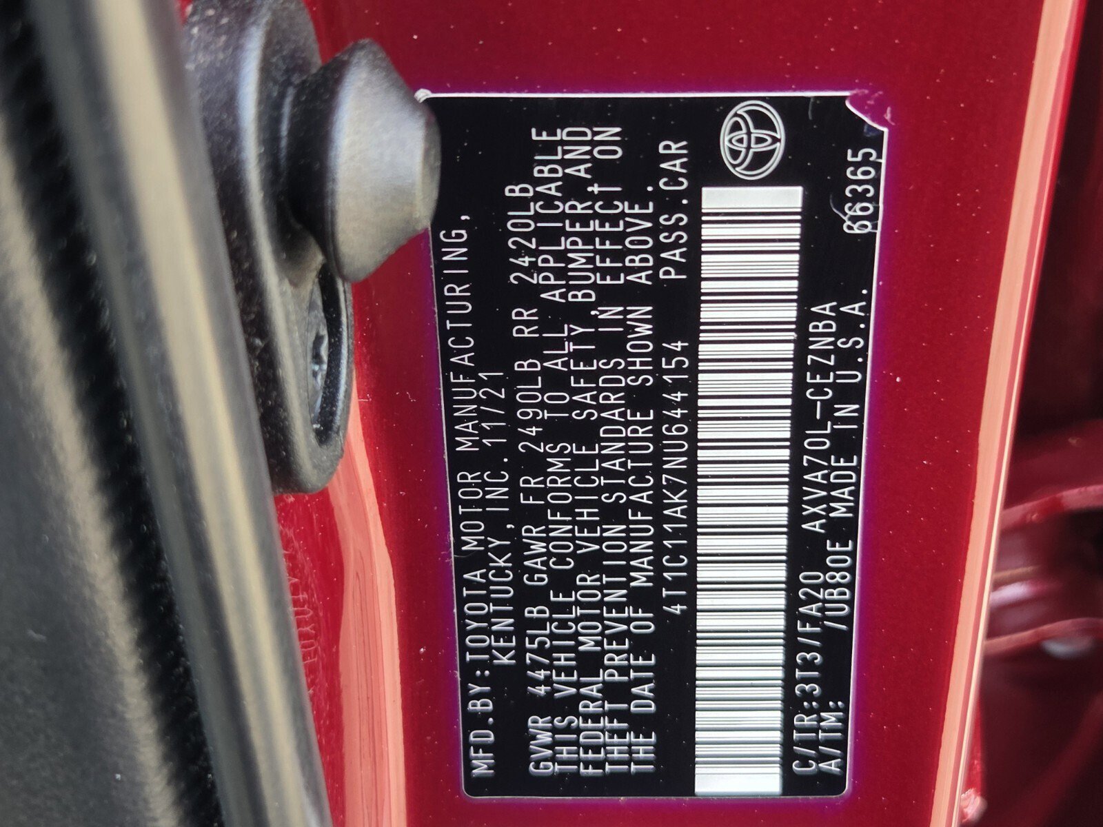 Used 2022 Toyota Camry LE image 32