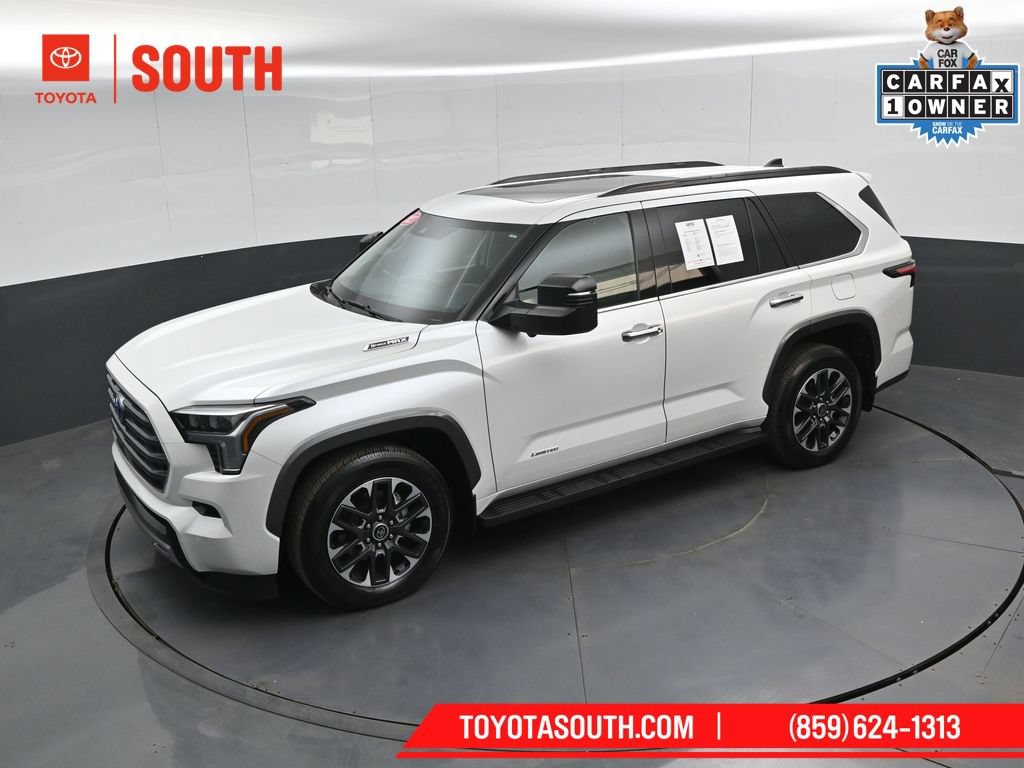 Used 2023 Toyota Sequoia Limited w/ Tow Technology Package AWD/4WD image 60