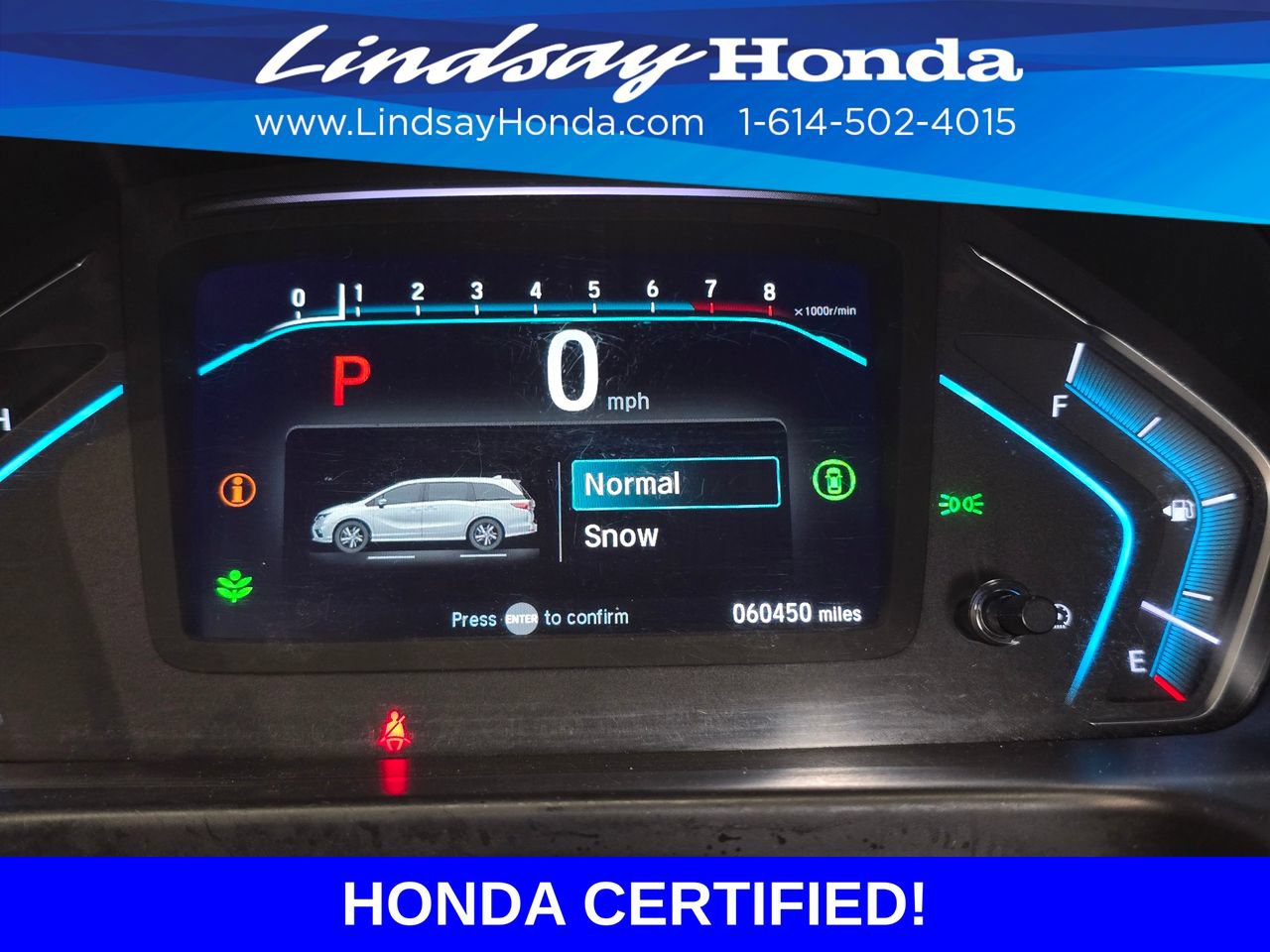 Certified 2021 Honda Odyssey LX image 14