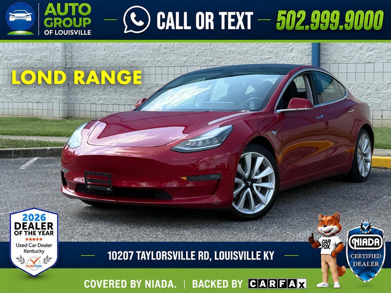 Used 2017 Tesla Model 3 Long Range