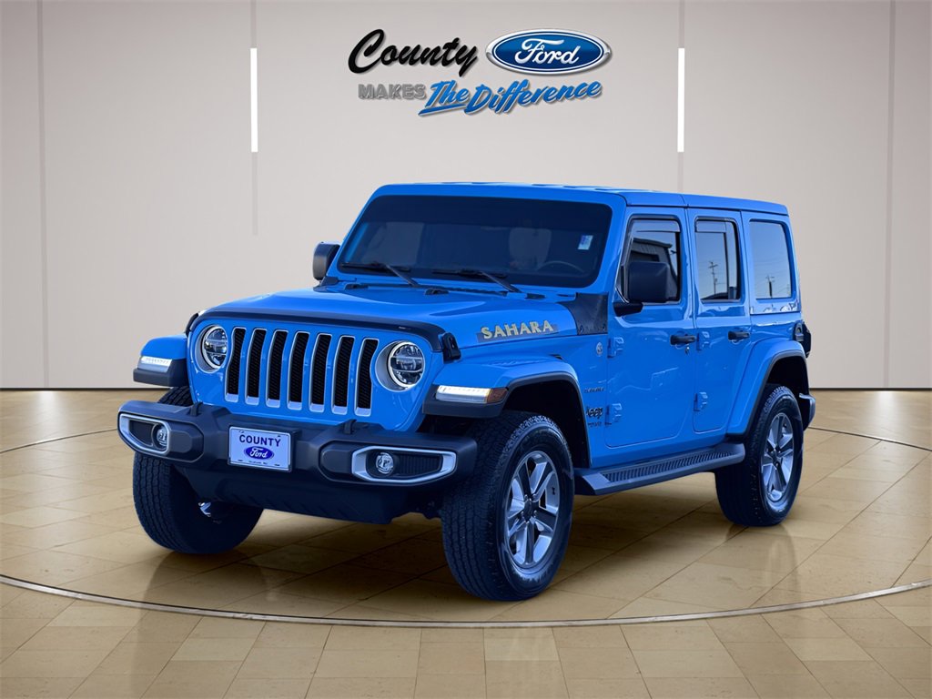 Used 2021 Jeep Wrangler Unlimited Sahara image 2