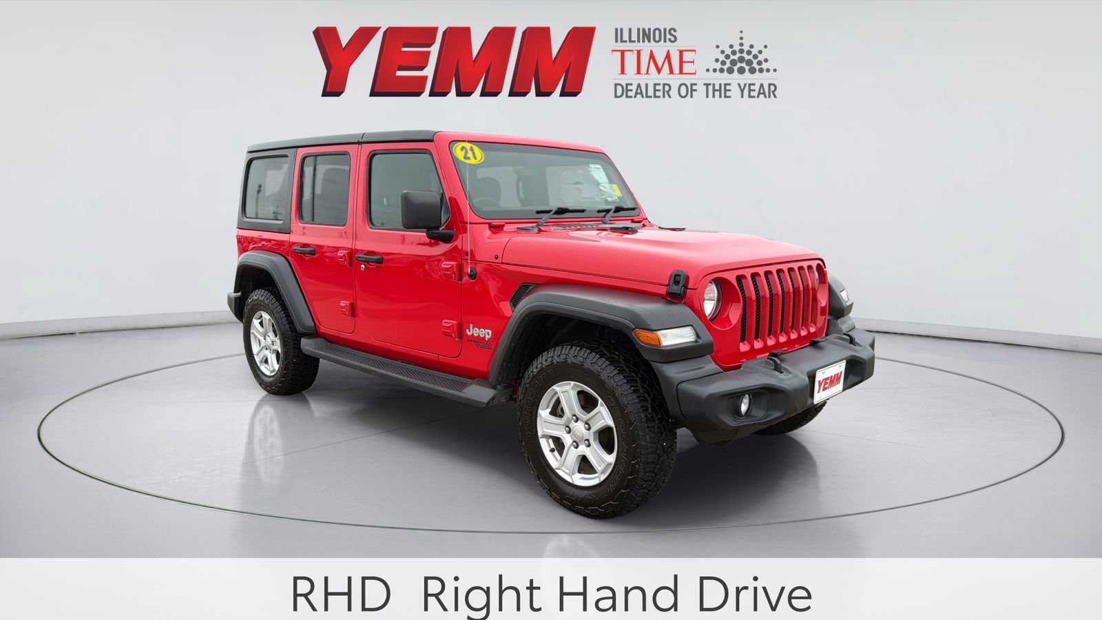 Used 2021 Jeep Wrangler Unlimited Sport AWD/4WD image 1