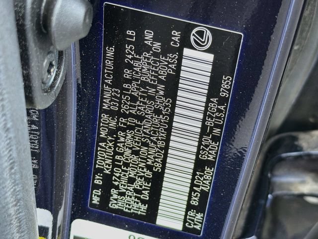 Certified 2023 Lexus ES 350 w/ Premium Package FWD image 30