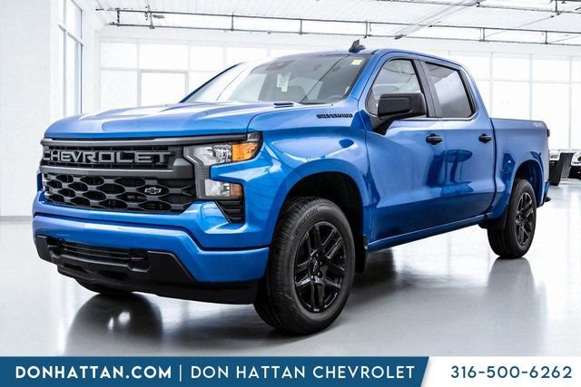 New 2025 Chevrolet Silverado 1500 Custom w/ LPO, Dark Essentials Package