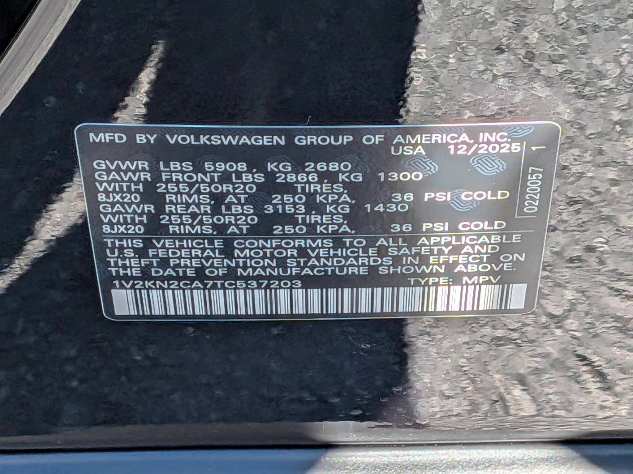 New 2026 Volkswagen Atlas SE AWD/4WD image 38