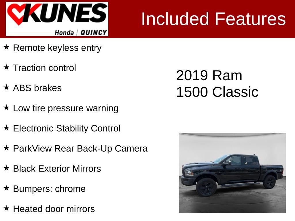 Used 2019 RAM 1500 Warlock AWD/4WD image 2
