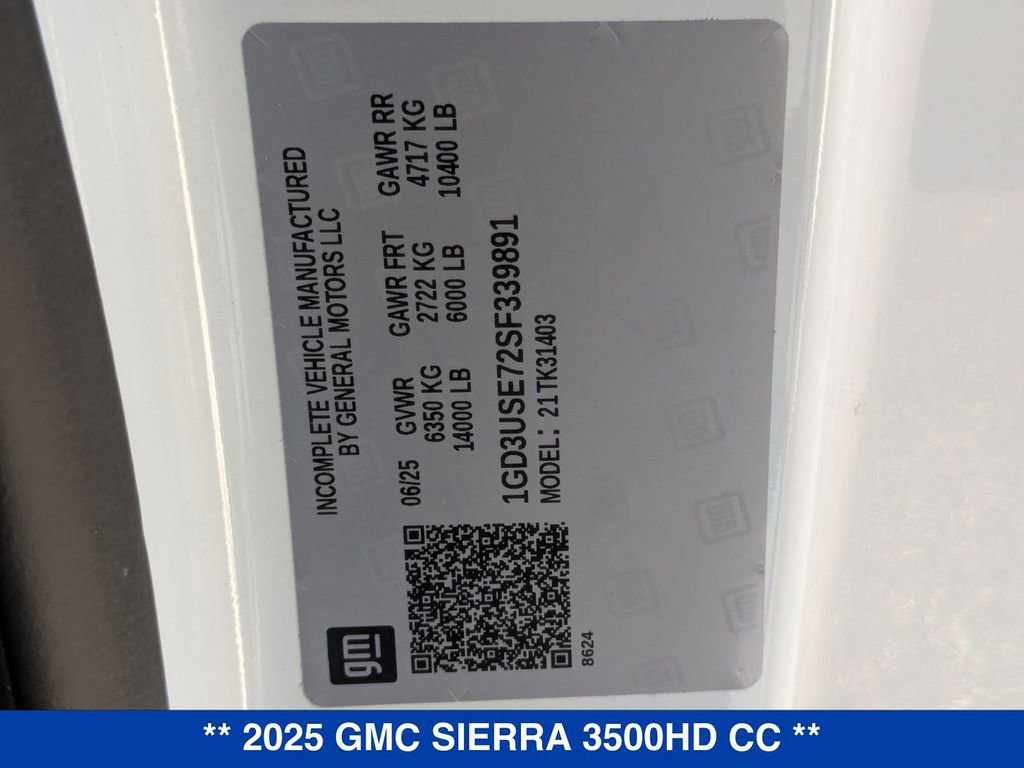 New 2025 GMC Sierra 3500 Pro w/ Convenience Package image 30