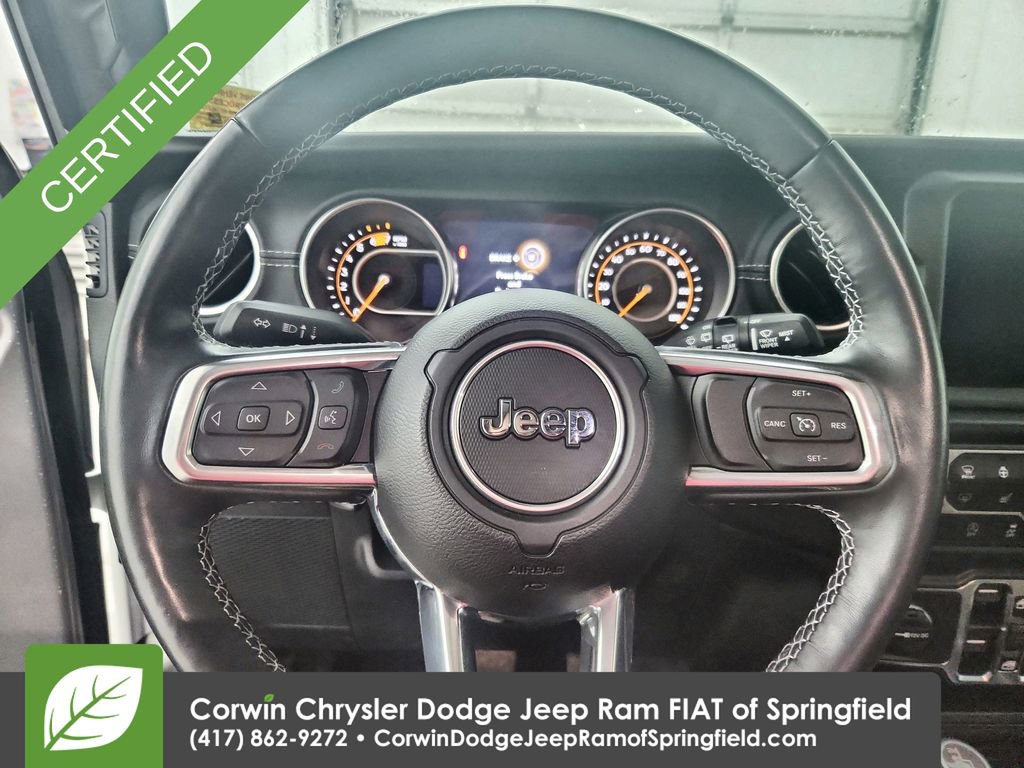 Certified 2022 Jeep Wrangler Unlimited Sahara w/ LED Lighting Group image 14