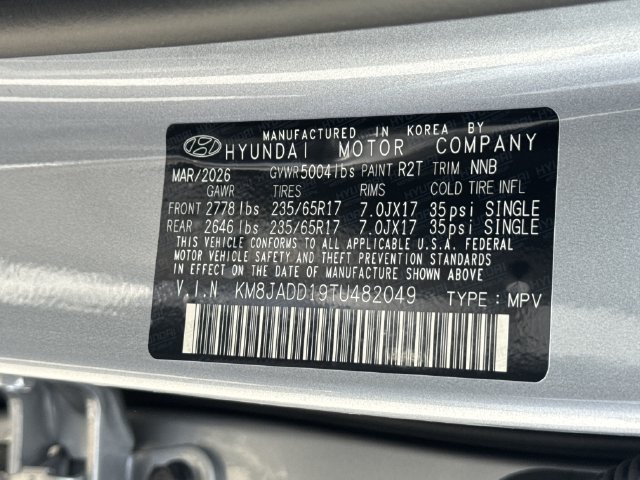 New 2026 Hyundai Tucson Blue SE AWD/4WD image 33