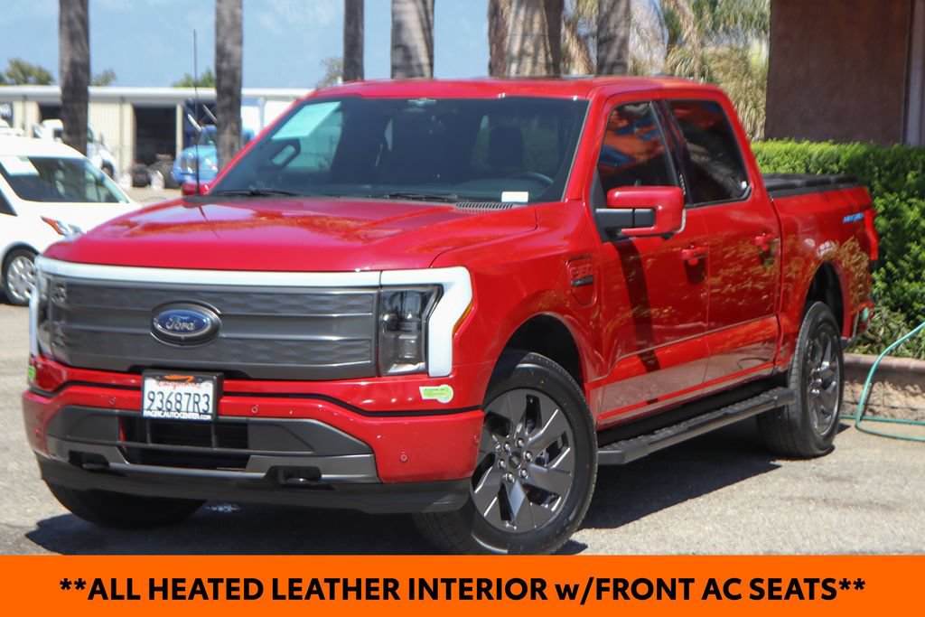 Used 2023 Ford F150 Lightning Lariat w/ Equipment Group 511A High AWD/4WD image 4