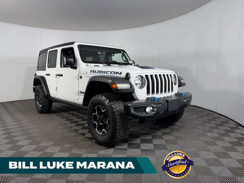Used 2023 Jeep Wrangler Unlimited Rubicon 4xe AWD/4WD image 1