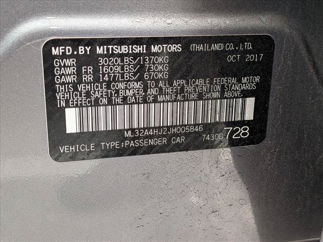 Used 2018 Mitsubishi Mirage SE FWD image 15