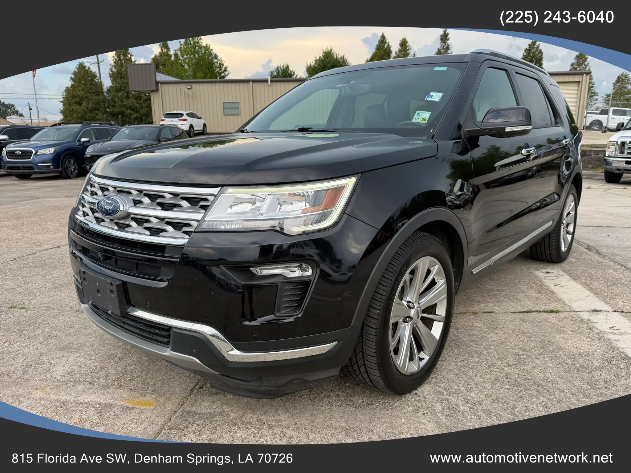 Used 2019 Ford Explorer Limited w/ Class III Trailer Tow Package