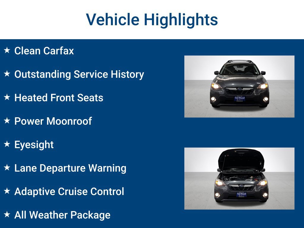 Used 2022 Subaru Crosstrek 2.0i Premium w/ Moonroof Package AWD/4WD image 3