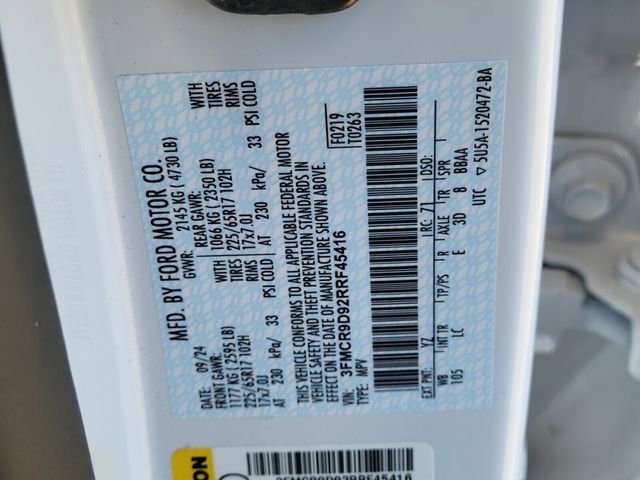 Used 2024 Ford Bronco Sport Badlands image 16