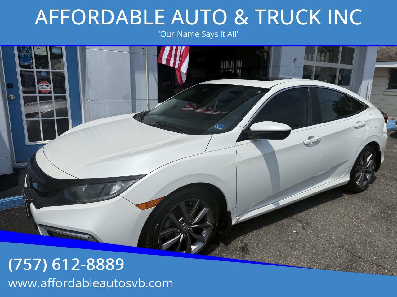 Used 2020 Honda Civic EX-L