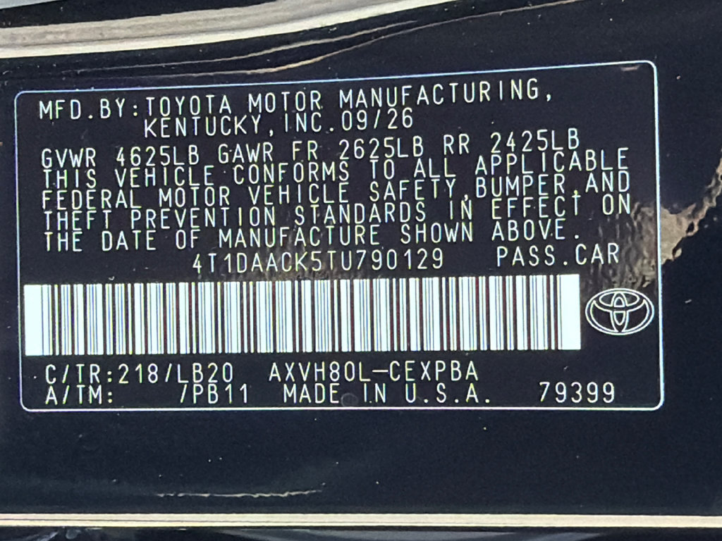New 2026 Toyota Camry XSE w/ Premium Package FWD image 37