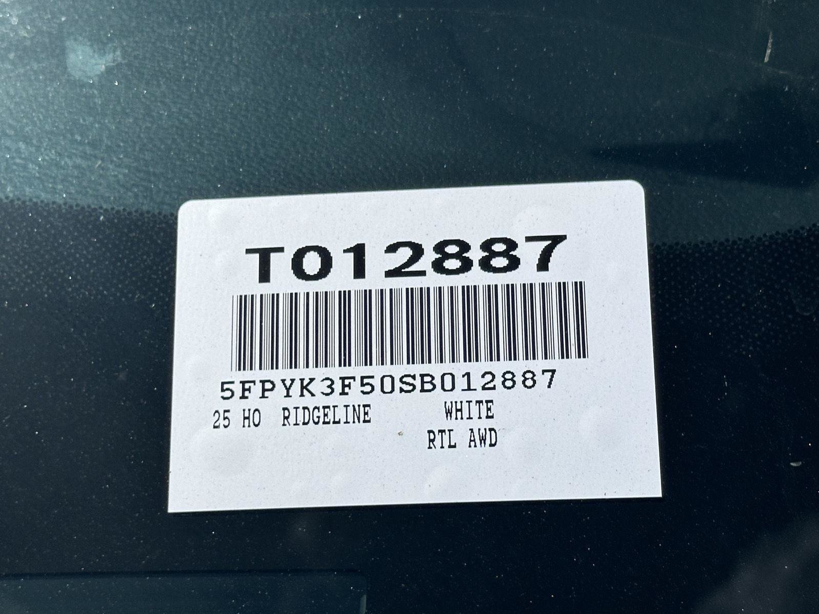 Used 2025 Honda Ridgeline RTL image 14