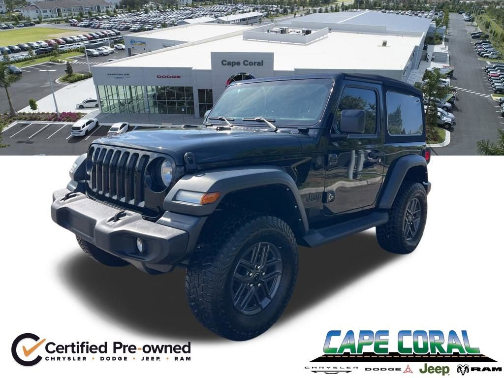 Certified 2023 Jeep Wrangler Sport AWD/4WD image 1