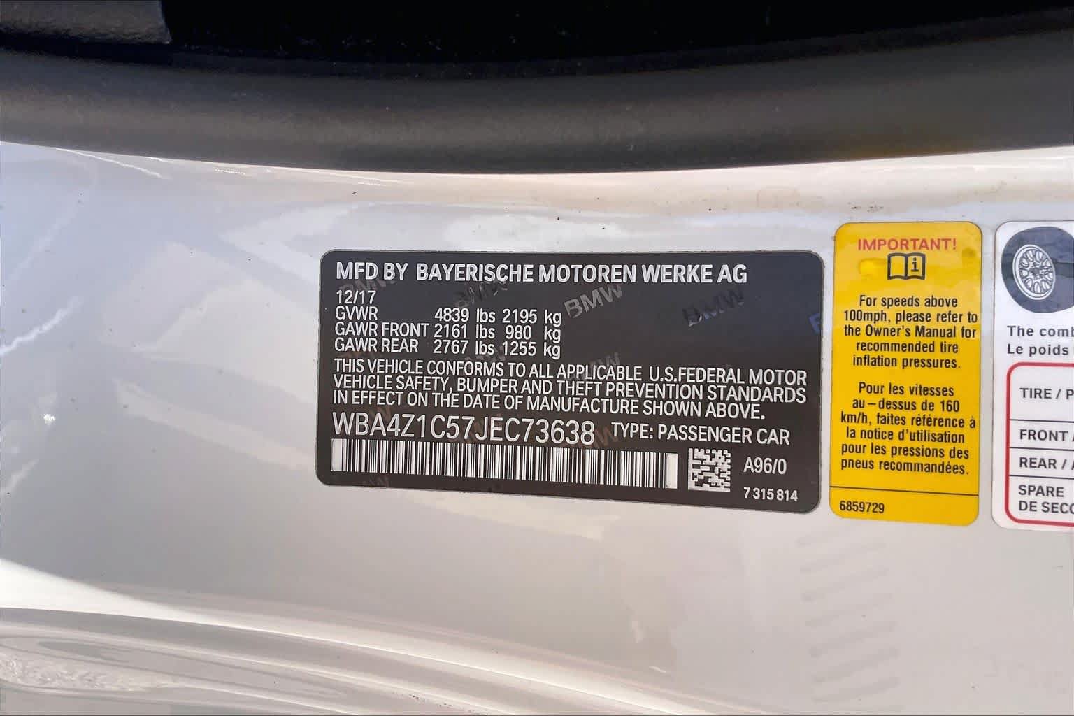 Used 2018 BMW 430i Convertible RWD image 32
