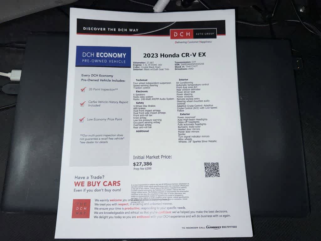 Used 2023 Honda CR-V EX image 13