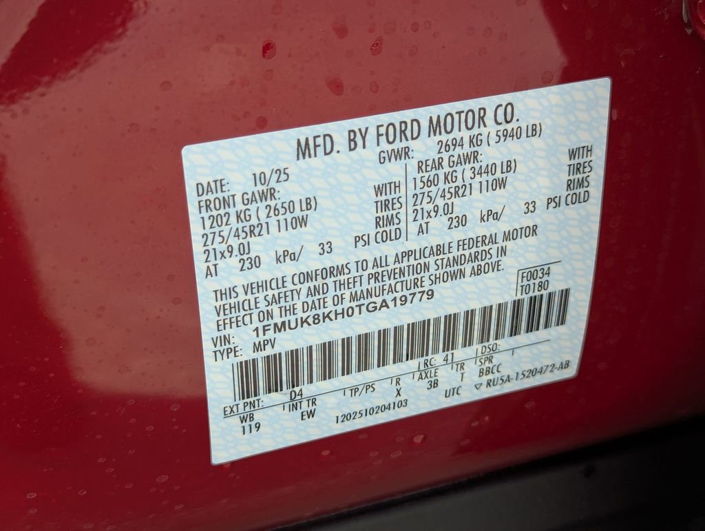 New 2026 Ford Explorer ST-Line w/ ST-Line Street Pack image 15