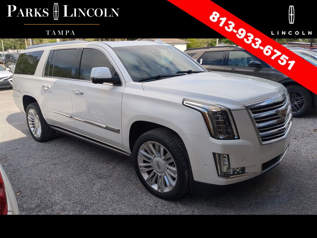 Used 2017 Cadillac Escalade ESV Platinum