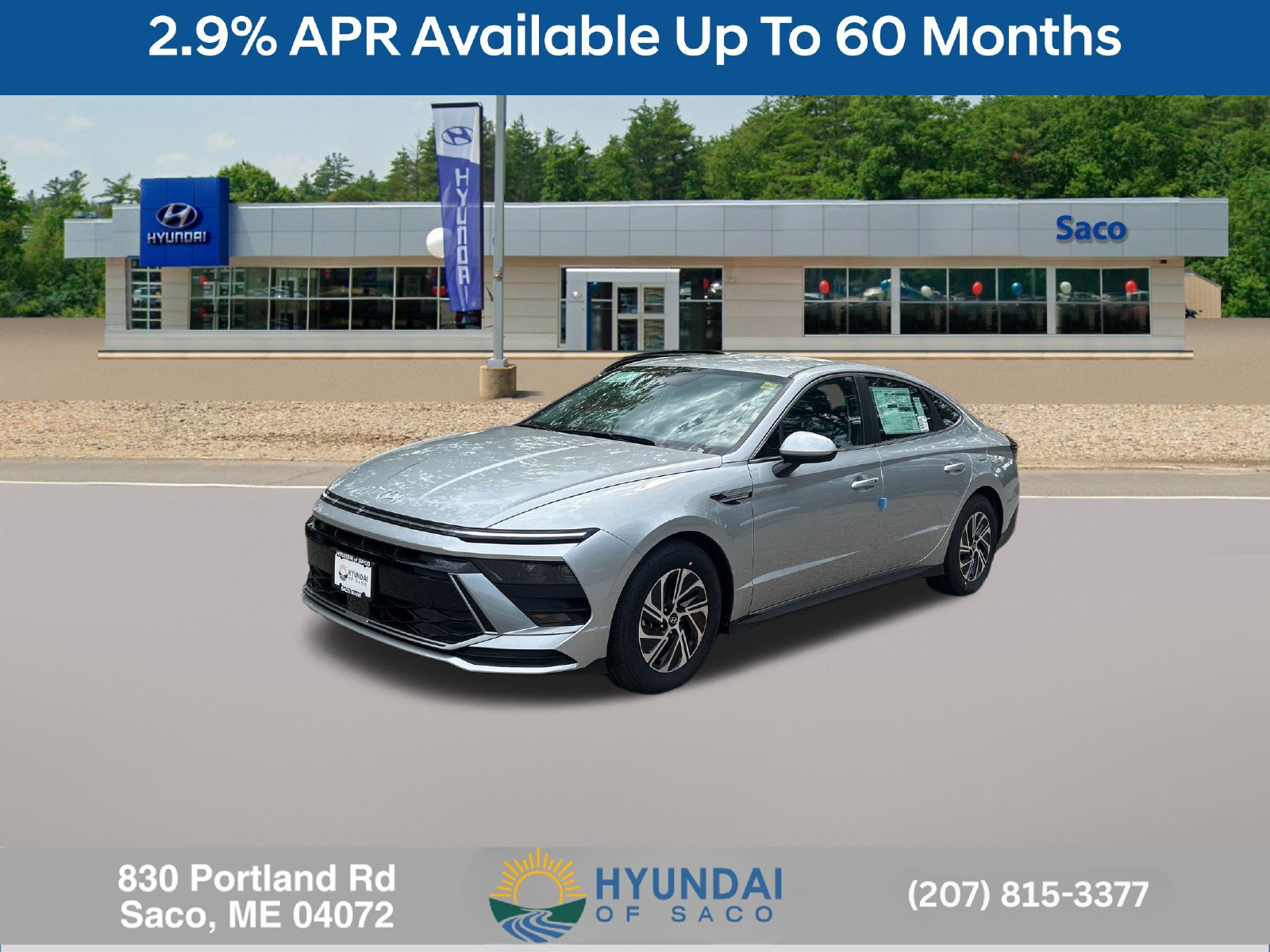 New 2026 Hyundai Sonata Blue
