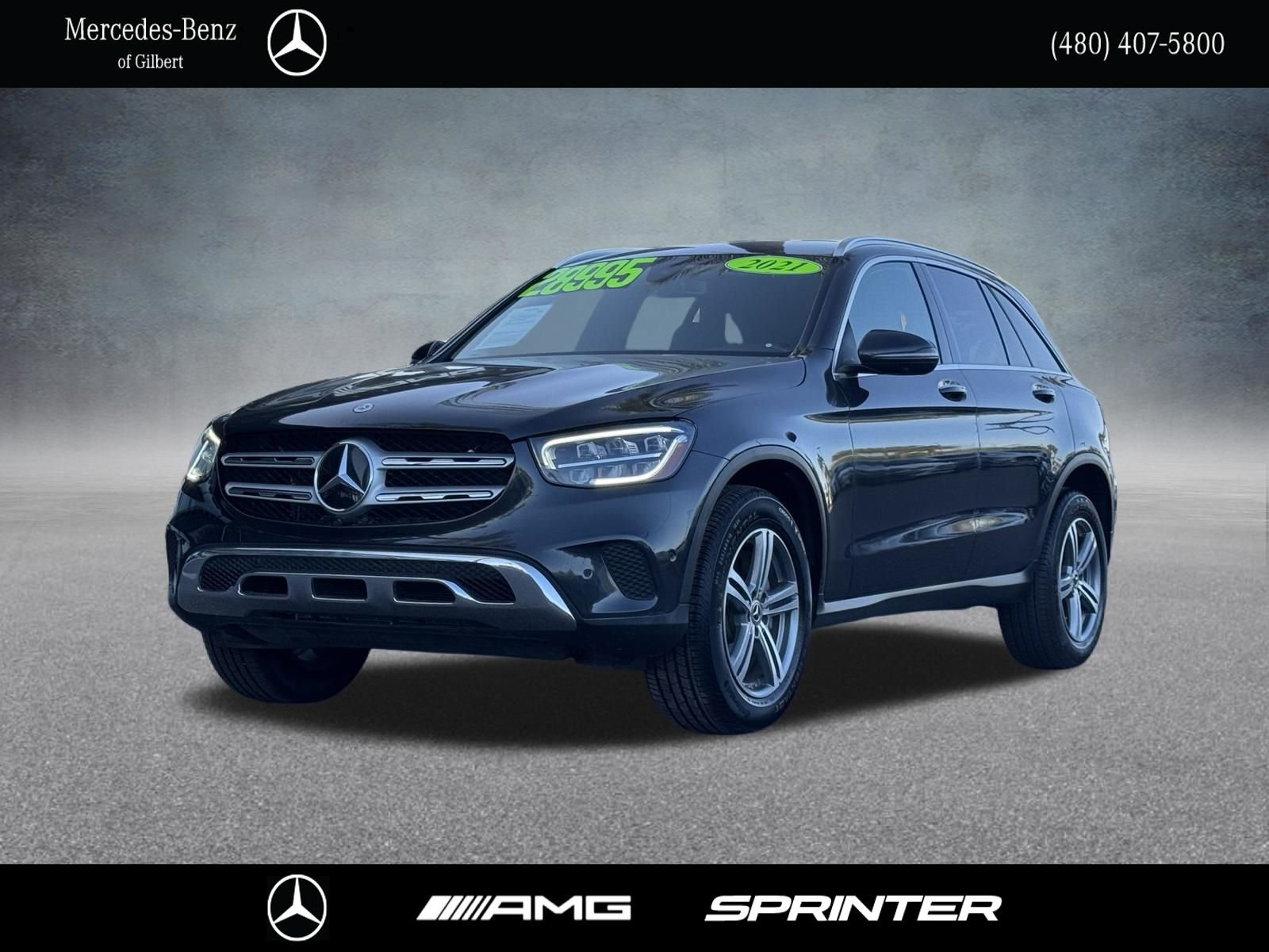 Certified 2021 Mercedes-Benz GLC 300 4MATIC w/ Premium Package image 1