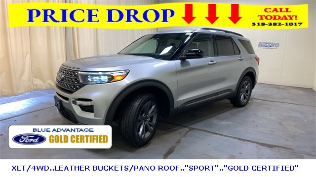 Certified 2022 Ford Explorer XLT w/ Equipment Group 202A image 8