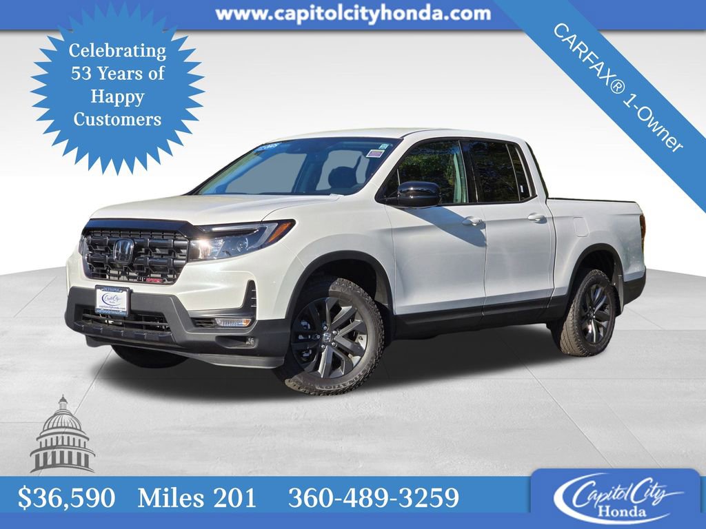 Certified 2025 Honda Ridgeline Sport