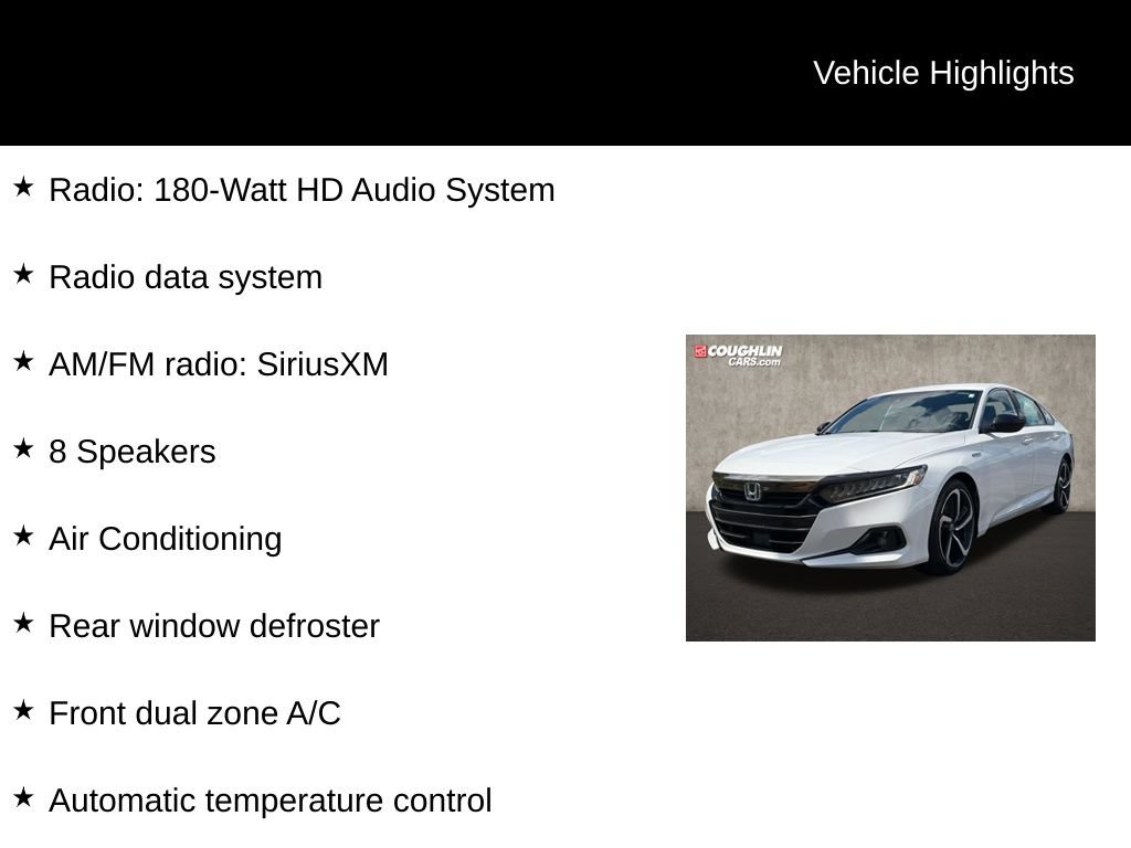 Used 2022 Honda Accord Sport image 2