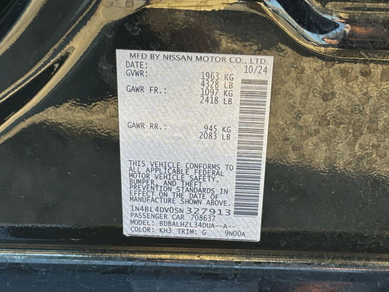 Used 2025 Nissan Altima 2.5 SV FWD image 29