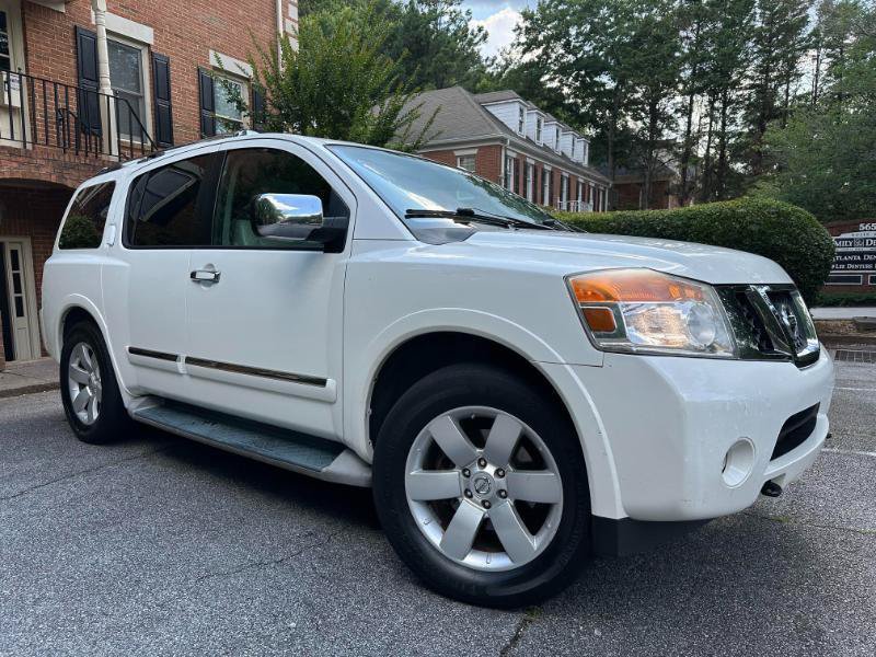 Used 2010 Nissan Armada Titanium w/ DVD Entertainment Pkg RWD image 5