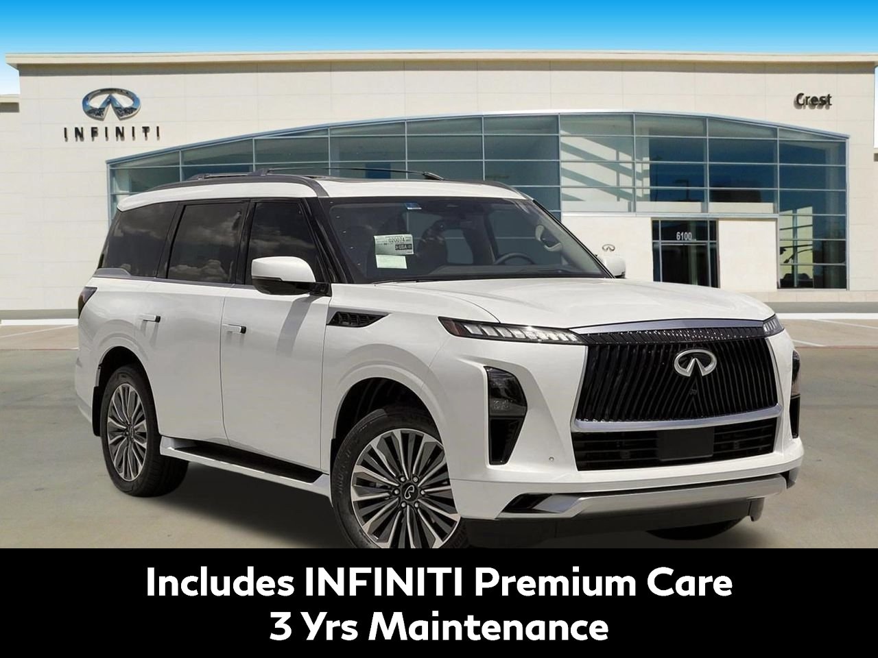 New 2027 INFINITI QX80 Luxe w/ Cargo Package
