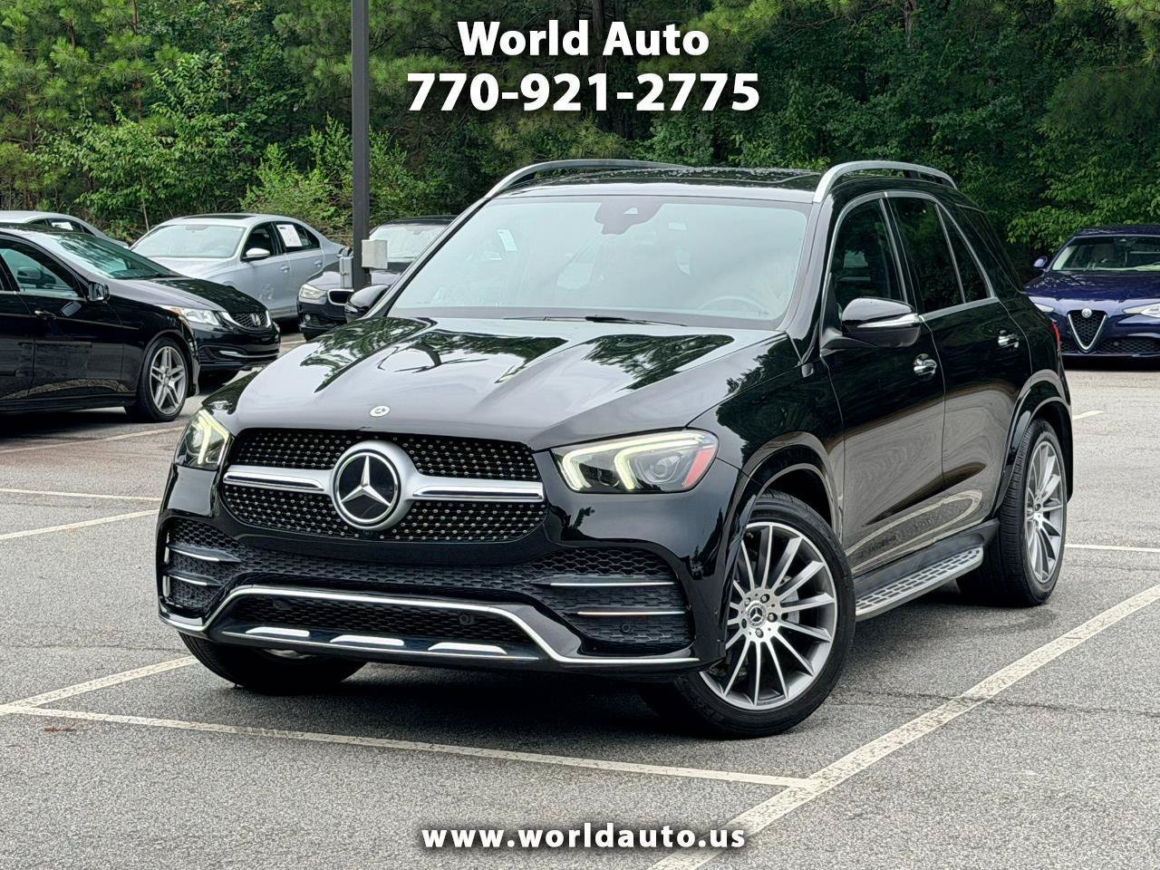 Used 2021 Mercedes-Benz GLE 350 w/ AMG Line Exterior image 1