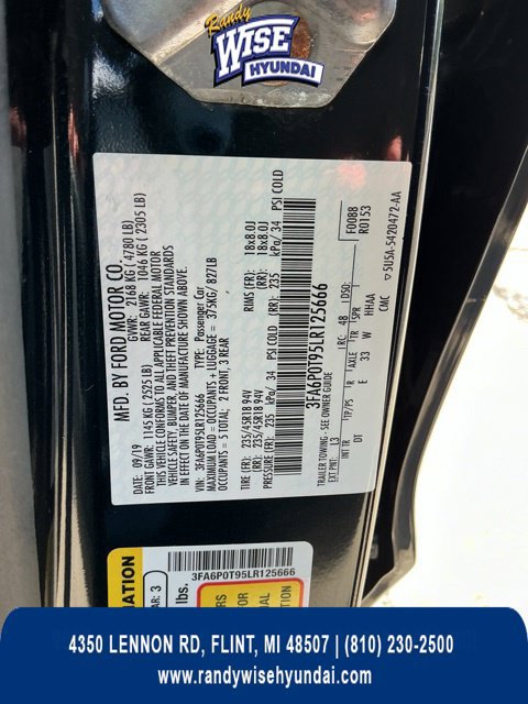 Used 2020 Ford Fusion SE AWD/4WD image 34