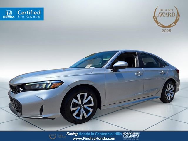 Certified 2025 Honda Civic LX image 1