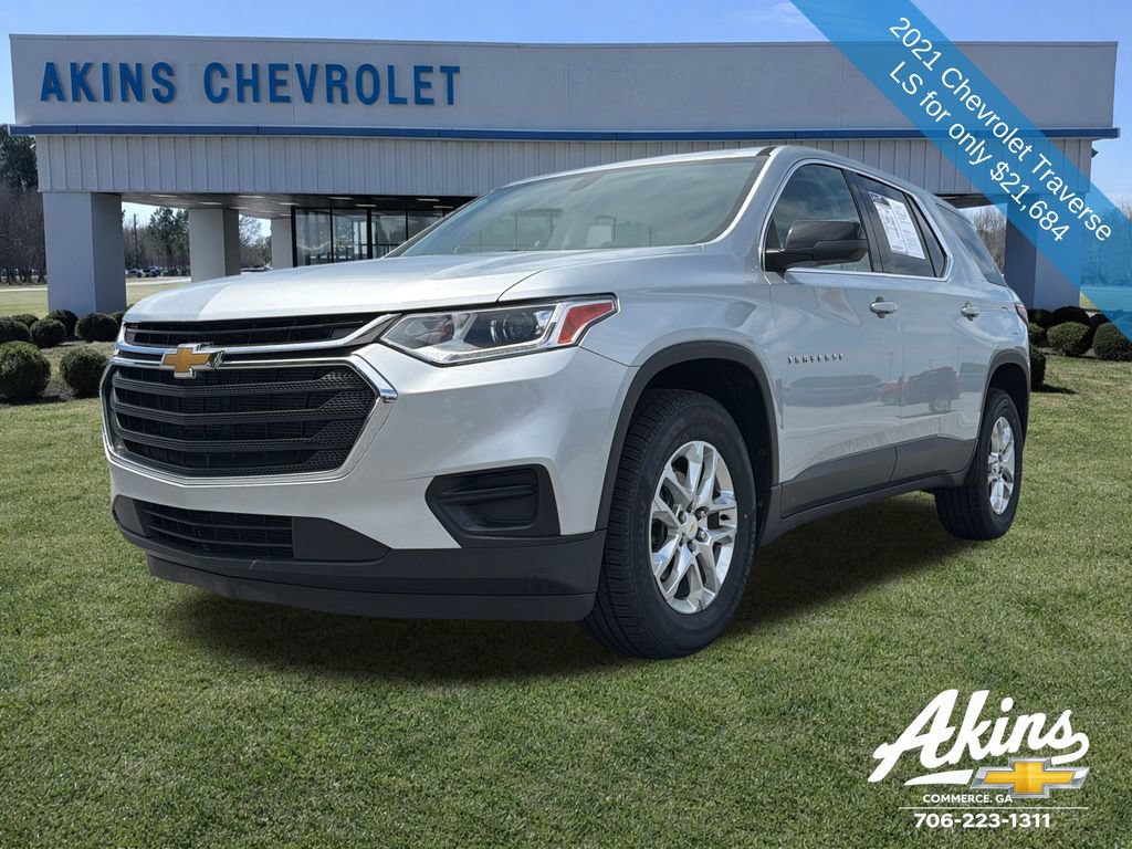 Certified 2021 Chevrolet Traverse LS FWD image 9