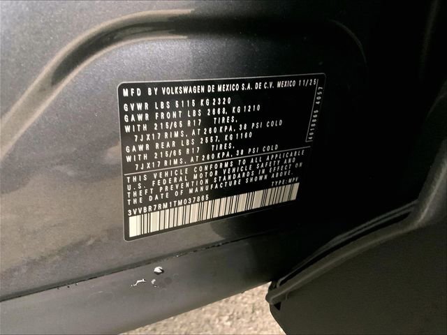 New 2026 Volkswagen Tiguan S AWD/4WD image 15