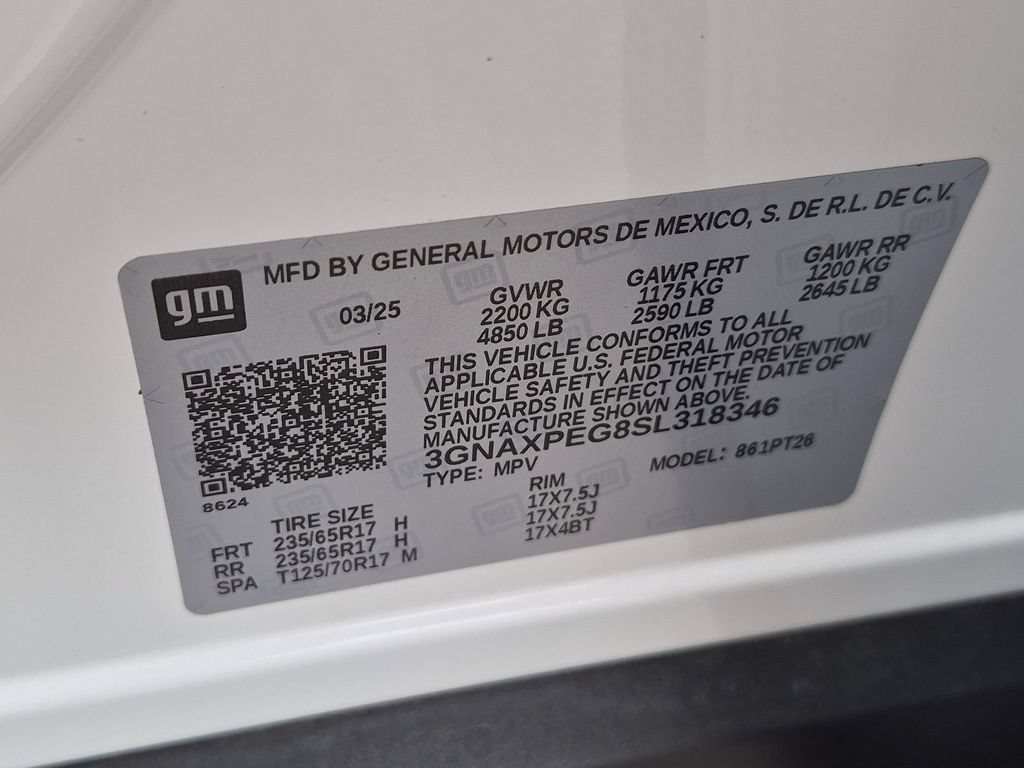 Used 2025 Chevrolet Equinox LT AWD/4WD image 32