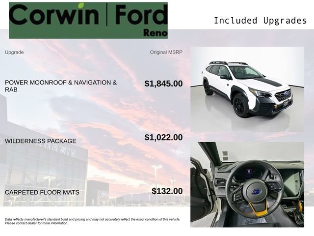 Used 2022 Subaru Outback Wilderness w/ Wilderness Package image 3