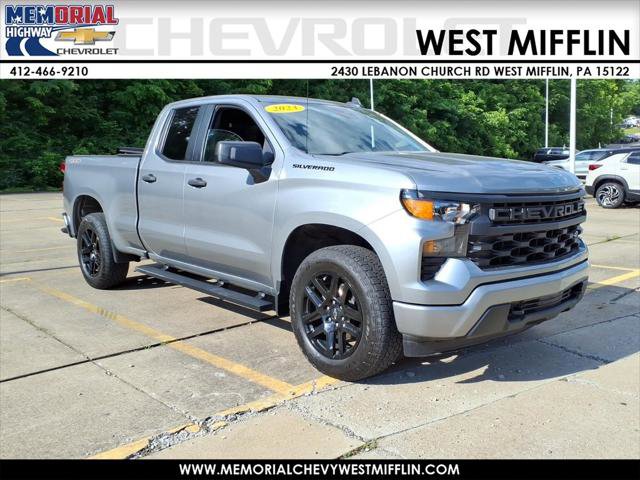 Used 2023 Chevrolet Silverado 1500 Custom w/ LPO, Dark Essentials Package